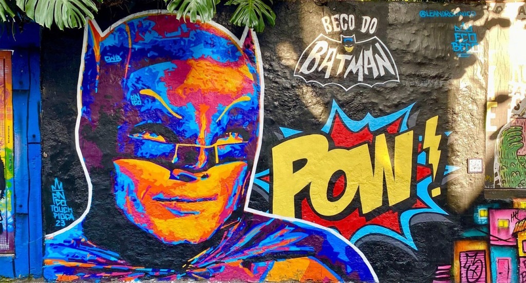 Conheça o Beco do Batman na Vila Madalena